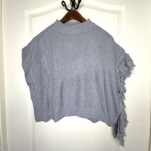 Anna & Ava Women's One Size Woven Sweater Poncho Shawl